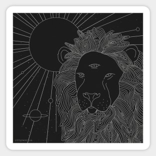 Astral Lion Sticker